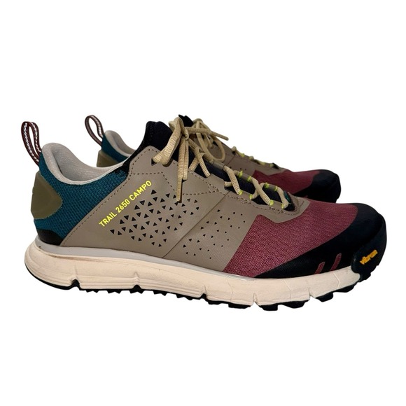 Danner Trail 2650 Campo 3" Mens Hiking Shoes Sz 11 EE Vibram Outsole Brick - Picture 3 of 11